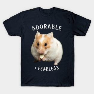 Adorable & Fearless (White Text) T-Shirt